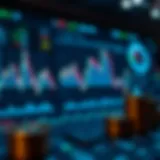 Visual representation of cryptocurrency market analytics