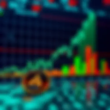 Graph depicting the recent price trends of the Ahato token