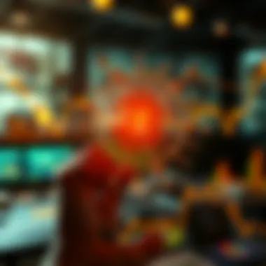 Graphical depiction of investment strategies using AI