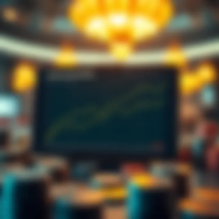 A chart illustrating current trends in cryptocurrency gambling