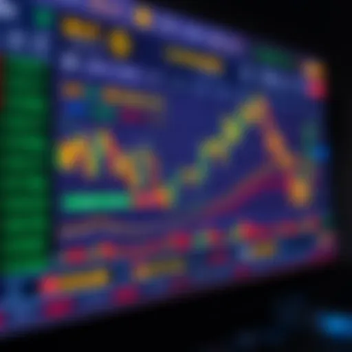 Binance exchange interface showcasing trading pairs