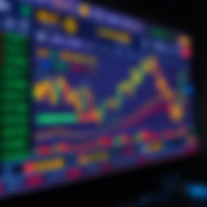 Binance exchange interface showcasing trading pairs