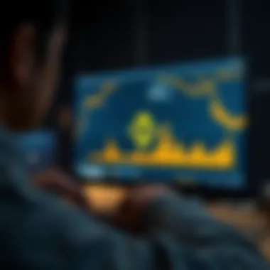 Illustration of installation process for Binance PC application