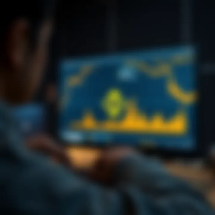 Illustration of installation process for Binance PC application