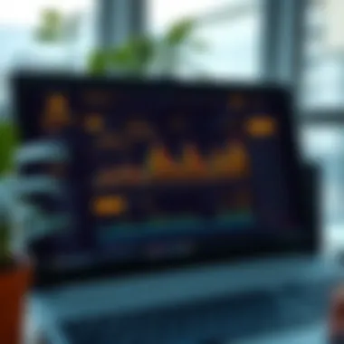 User interface of Binance PC app showcasing trading dashboard