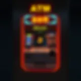 Bitcoin ATM interface showcasing a user-friendly design