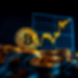 Graph showing the correlation between Bitcoin and USD trends