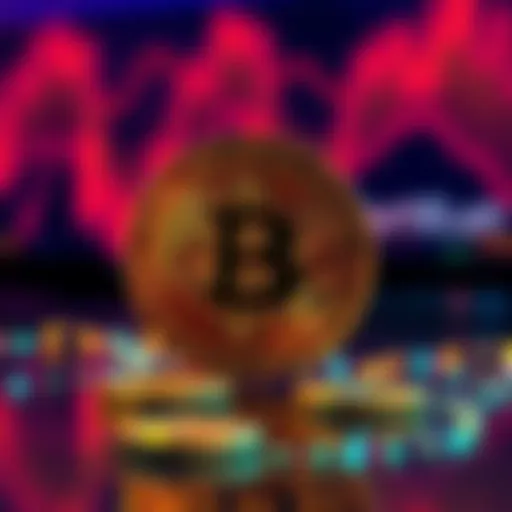 Bitcoin symbolizing financial evolution