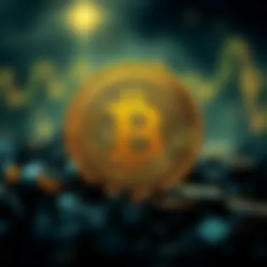 A visual metaphor depicting financial freedom through cryptocurrency.