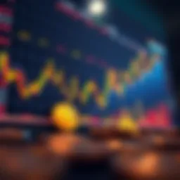 Bitcoin price chart showing market trends