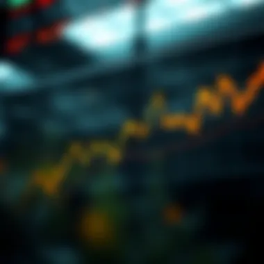 Graph illustrating Bitcoin price fluctuations over time