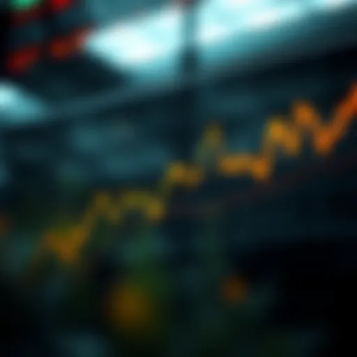 Graph illustrating Bitcoin price fluctuations over time