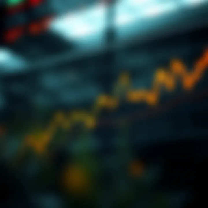 Graph illustrating Bitcoin price fluctuations over time