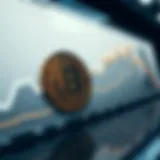 Graph showcasing Bitcoin price trends against the US dollar.