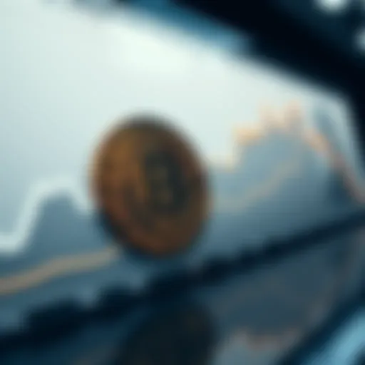 Graph showcasing Bitcoin price trends against the US dollar.