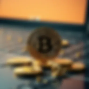 An artistic interpretation of responsibility and ethics in Bitcoin usage.