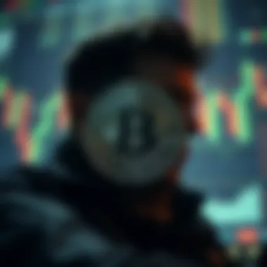 Visual representation of Bitcoin trading concepts