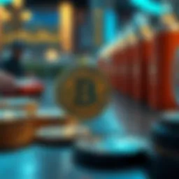 Conceptual representation of Bitcoin value assessment