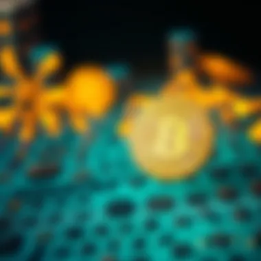 An illustration depicting the concept of partnerships in the crypto industry.