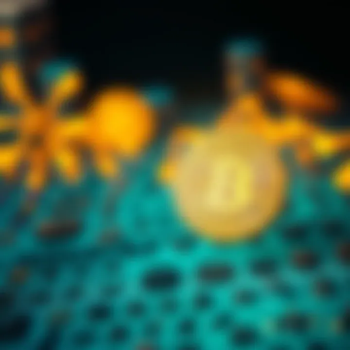 An illustration depicting the concept of partnerships in the crypto industry.