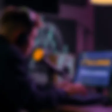 Engaging podcast section of Bitget that encourages user participation.