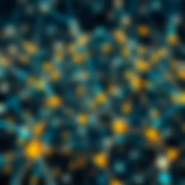 An intricate network of blockchain connections