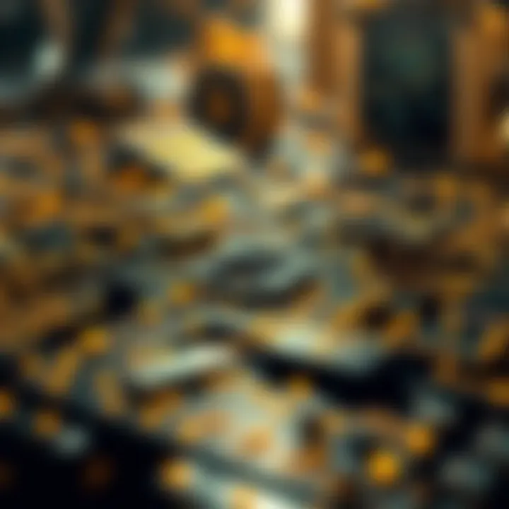 Graphical representation of blockchain technology in data processing