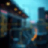 Visual representation of blockchain transaction flow