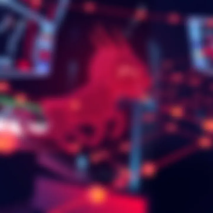 Visualization of digital asset ecosystem dynamics.