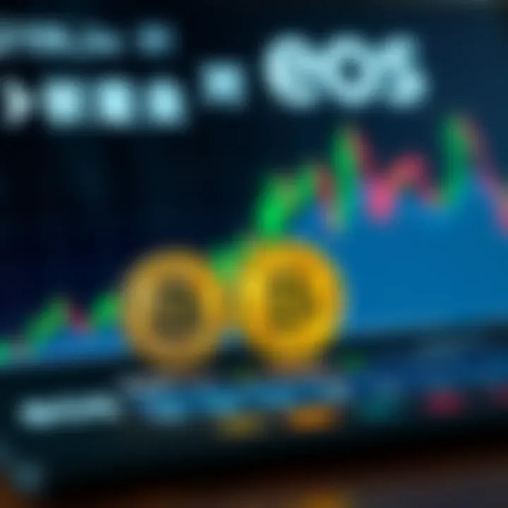 Chart comparing BTC and EOS performance