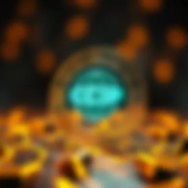 Conceptual representation of blockchain interoperability