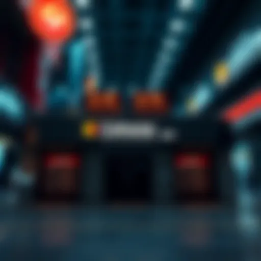 Detailed representation of Coinone exchange structure