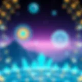 A visual representation of the Cosmos blockchain ecosystem.