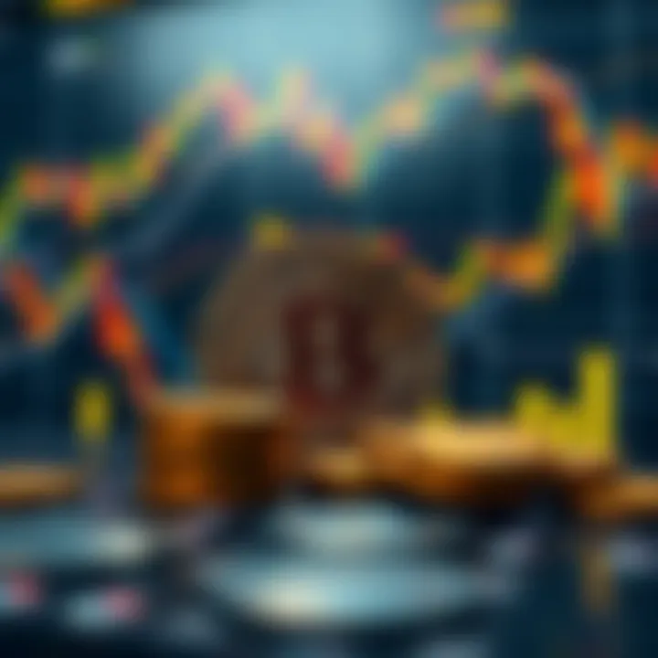 Market analysis depicting cryptocurrency trends