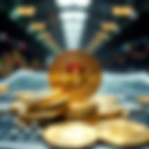 Currency trading concepts illustrated