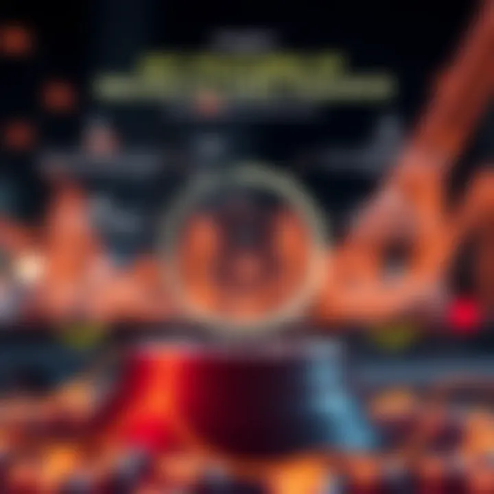 Infographic detailing the features of decentralized finance