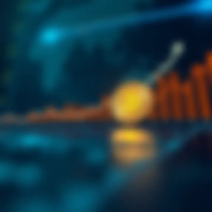 Chart illustrating the growth trajectory of ESD coin in the market