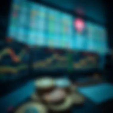 Screenshots of various cryptocurrency exchanges