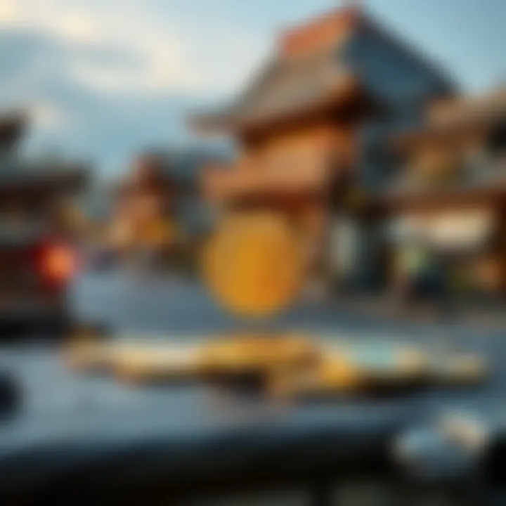 A visual representation of cryptocurrency's relationship with traditional investing