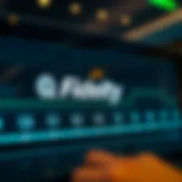 A historical timeline showcasing Fidelity Investments milestones