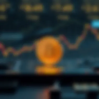 Futuristic illustration of financial technology advancements