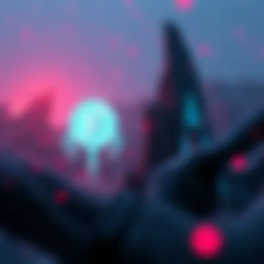 Conceptual visualization of Flare Token ecosystem