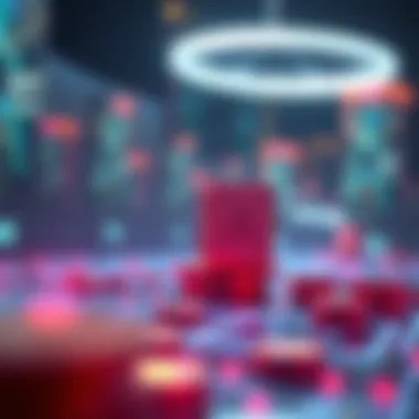 Conceptual image of the future of digital assets