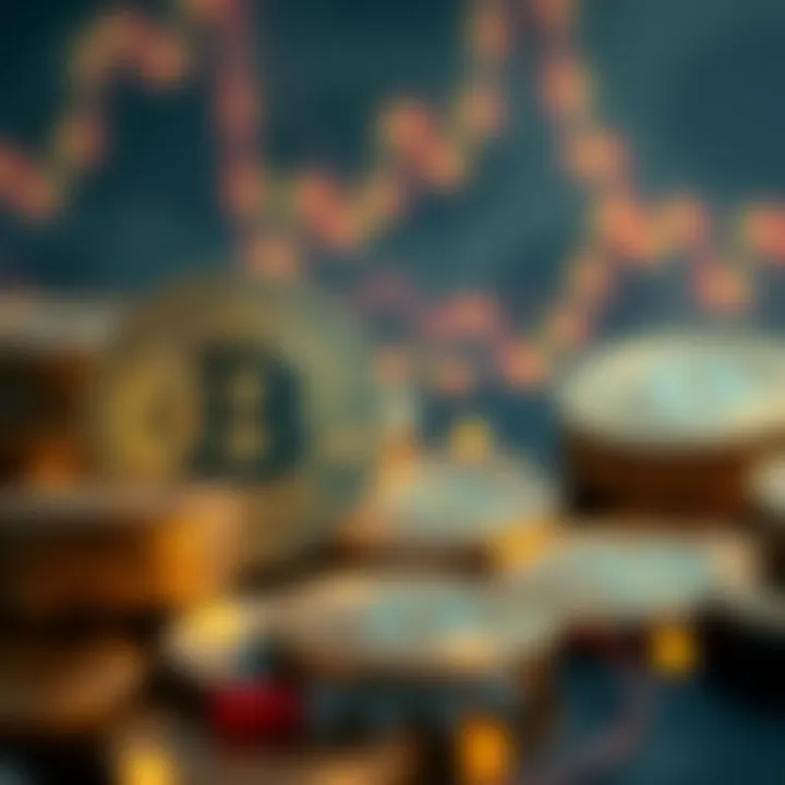 Future-oriented depiction of digital currencies