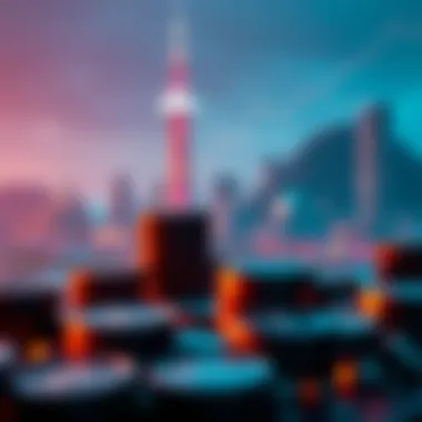 Visual representation of the future outlook of altcoins