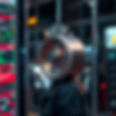 Graphic representation of futures market mechanics