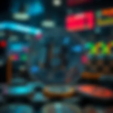 Visual representation of global economic indicators impacting currency exchange