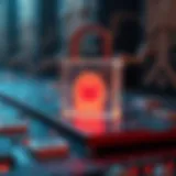 Conceptual representation of homomorphic encryption in data security