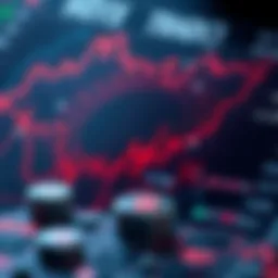 Insightful graphic illustrating hot cryptocurrencies and market trends