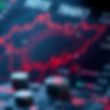 Insightful graphic illustrating hot cryptocurrencies and market trends